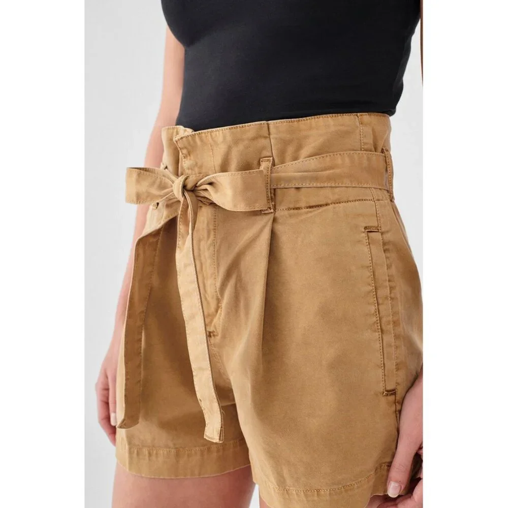 DL1961 Sz. 29 Camile Paperbag Short in Dijon